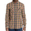 Buffalo David Bitton Saeed-x Mad For Plaid Shirt Honey Gold