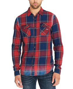 Buffalo David Bitton Sidope Shirt Biking Red thumbnail 1