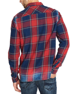 Buffalo David Bitton Sidope Shirt Biking Red thumbnail 2