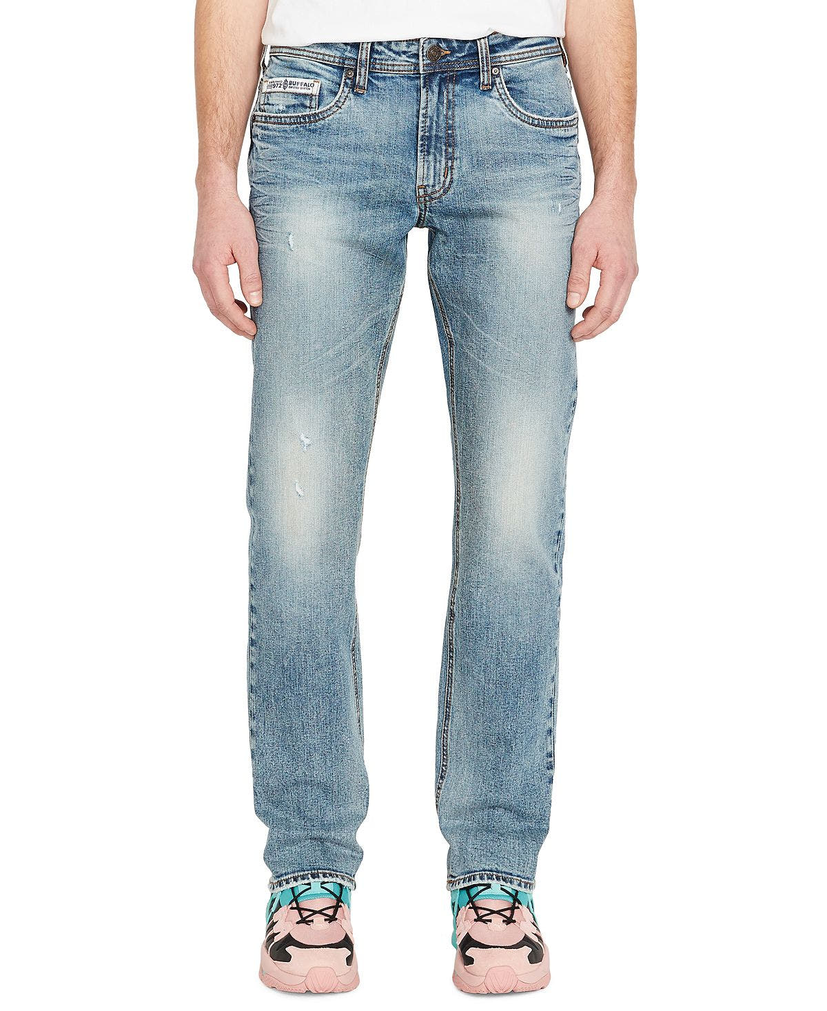 Buffalo David Bitton Six-x Straight-fit Jeans Indigo