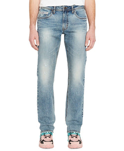 Buffalo David Bitton Six-x Straight-fit Jeans Indigo thumbnail 1