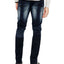 Buffalo David Bitton Skinny Fit Max-x Stretch Moto Jeans Indigo