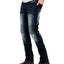 Buffalo David Bitton Skinny Fit Max-x Stretch Moto Jeans Indigo