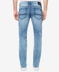 Buffalo David Bitton Slim Fit Ash-x Stretch Jeans Light Indigo thumbnail 2