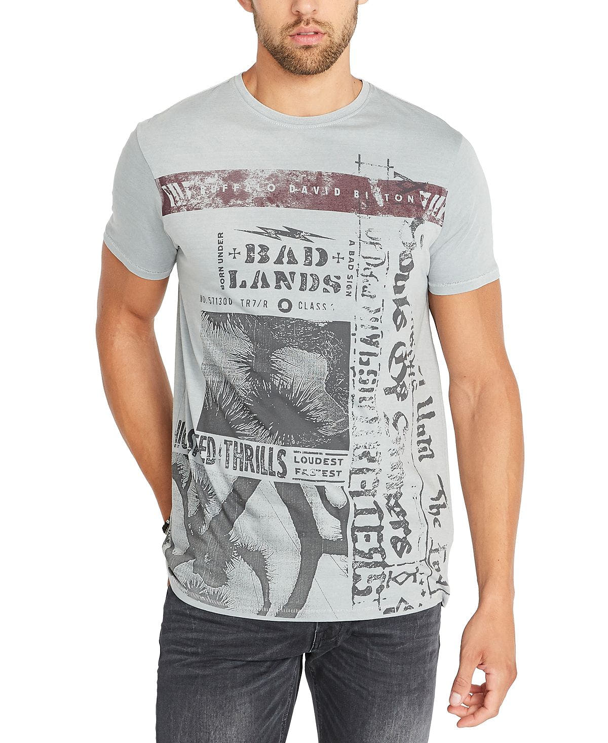 Buffalo David Bitton Tupad Graphic T-shirt Charlie