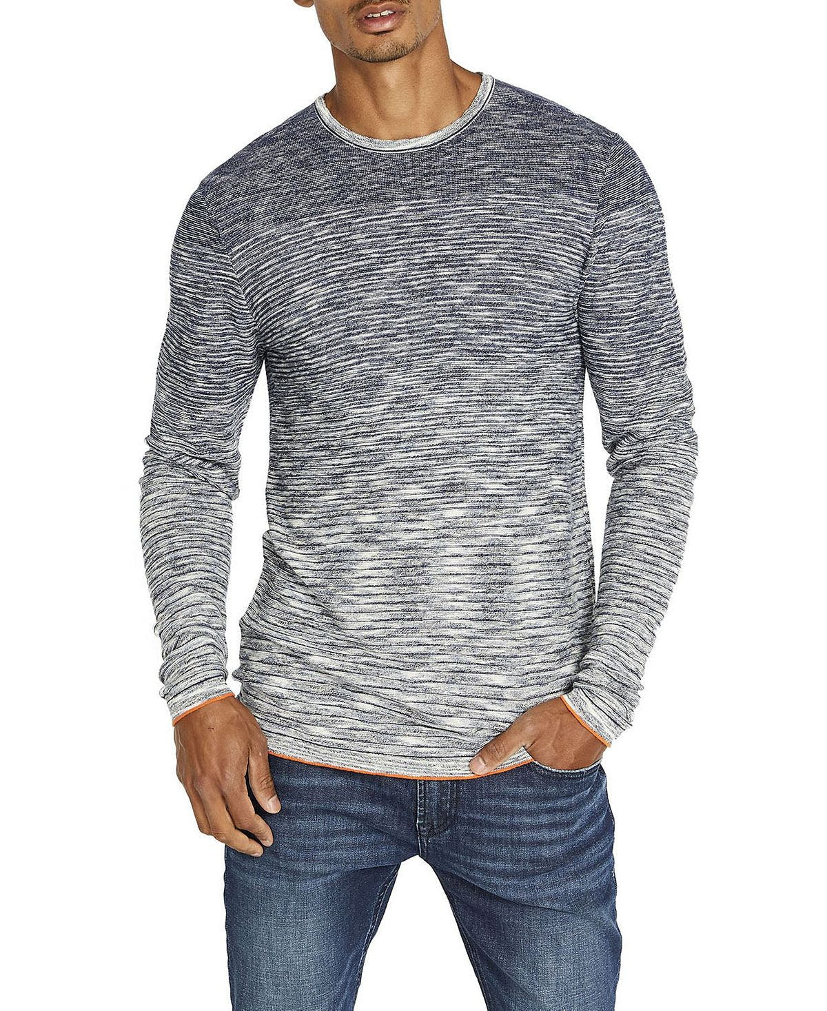 Buffalo David Bitton Waligne Ombre Sweater Royal