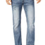 Buffalo by David Bitton Blasted-Blue Driven-X Straight-Stretch Relaxed-Fit Jean
