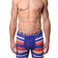 Buffalo by David Bitton Blue/Orange Stripes Boxer Brief