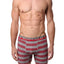 Buffalo by David Bitton Red/Grey Ombre Dot-Stripe Boxer Brief
