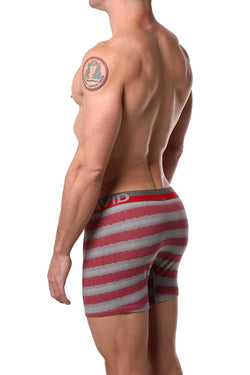 Buffalo by David Bitton Red/Grey Ombre Dot-Stripe Boxer Brief thumbnail 2