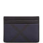 Burberry Sandon London Check Card Case Navy/black