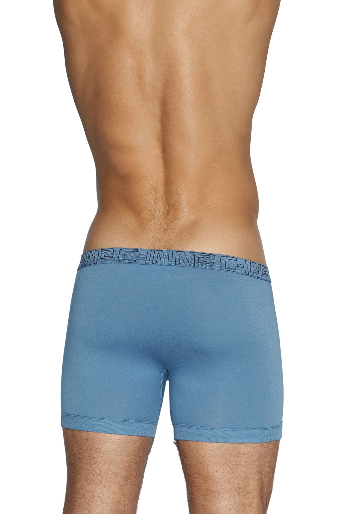 C-IN2 70's-Blue/Black Boxer Brief 2-Pack