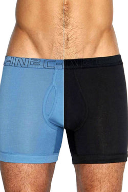 C-IN2 70's-Blue/Black Boxer Brief 2-Pack thumbnail 1