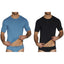 C-IN2 70's-Blue/Black Crewneck Tee 2-Pack