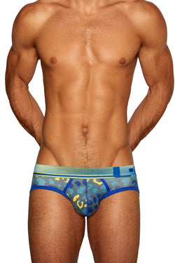 C-IN2 Anatolian Blue Spots Oxide Low Rise Brief thumbnail 1