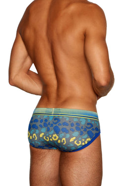 C-IN2 Anatolian Blue Spots Oxide Low Rise Brief thumbnail 3
