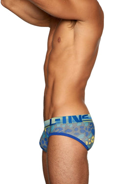 C-IN2 Anatolian Blue Spots Oxide Low Rise Brief thumbnail 2
