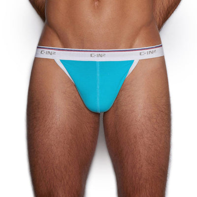 C-IN2 Benicia Blue Throwback Thong