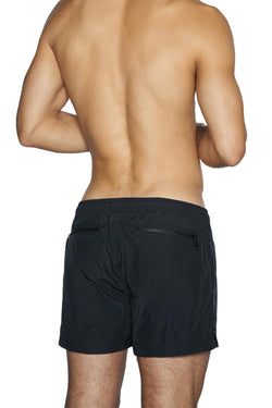 C-IN2 Black Dragon Flower Swim Trunk thumbnail 4