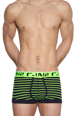 C-IN2 Black/Green Stripe Super Bright Trunk thumbnail 1