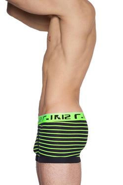 C-IN2 Black/Green Stripe Super Bright Trunk thumbnail 2