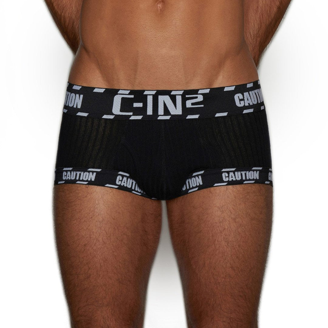 C-IN2 Blaze Black Caution Fly Front Trunk