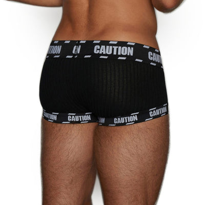 C-IN2 Blaze Black Caution Fly Front Trunk