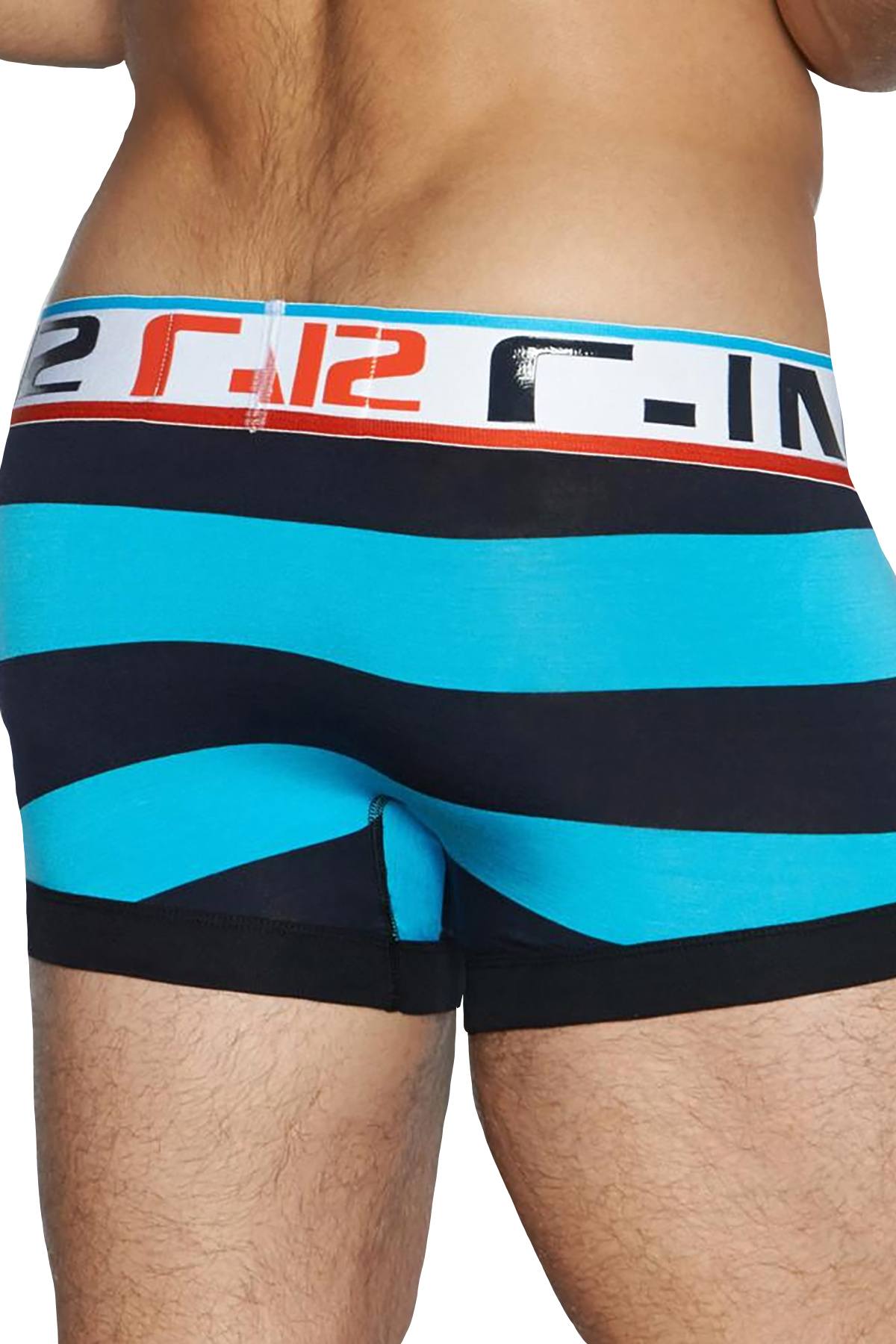 C-IN2 Blue-K-Print Culture-Club Army Trunk
