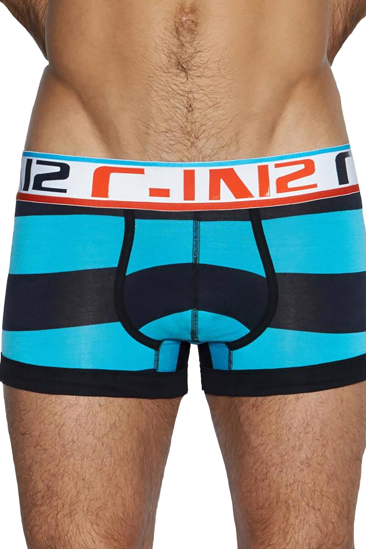 C-IN2 Blue-K-Print Culture-Club Army Trunk
