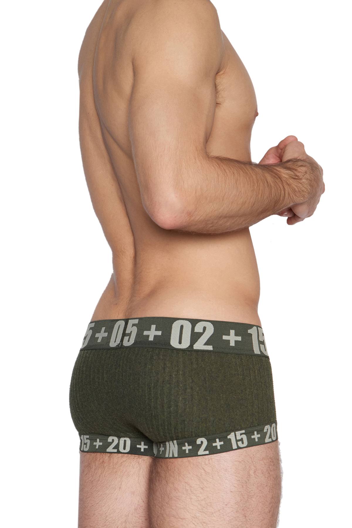C-IN2 Camouflage Green H+A+R+D Fly Front Brief