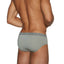 C-IN2 Cathedray-Grey/Celeste-Blue Slash Mid-Rise Brief 2-Pack