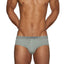 C-IN2 Cathedray-Grey/Celeste-Blue Slash Mid-Rise Brief 2-Pack