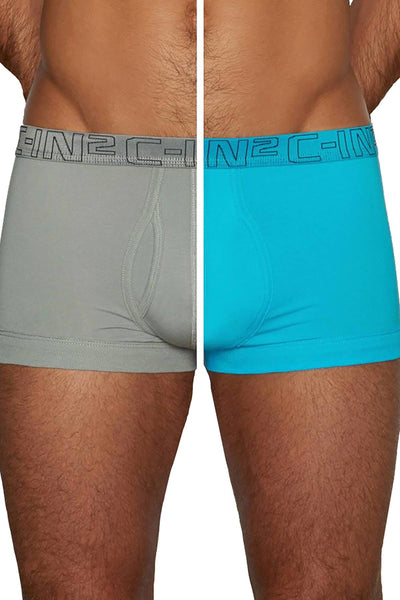 C-IN2 Cathedray-Grey/Celeste-Blue Trunk 2-Pack