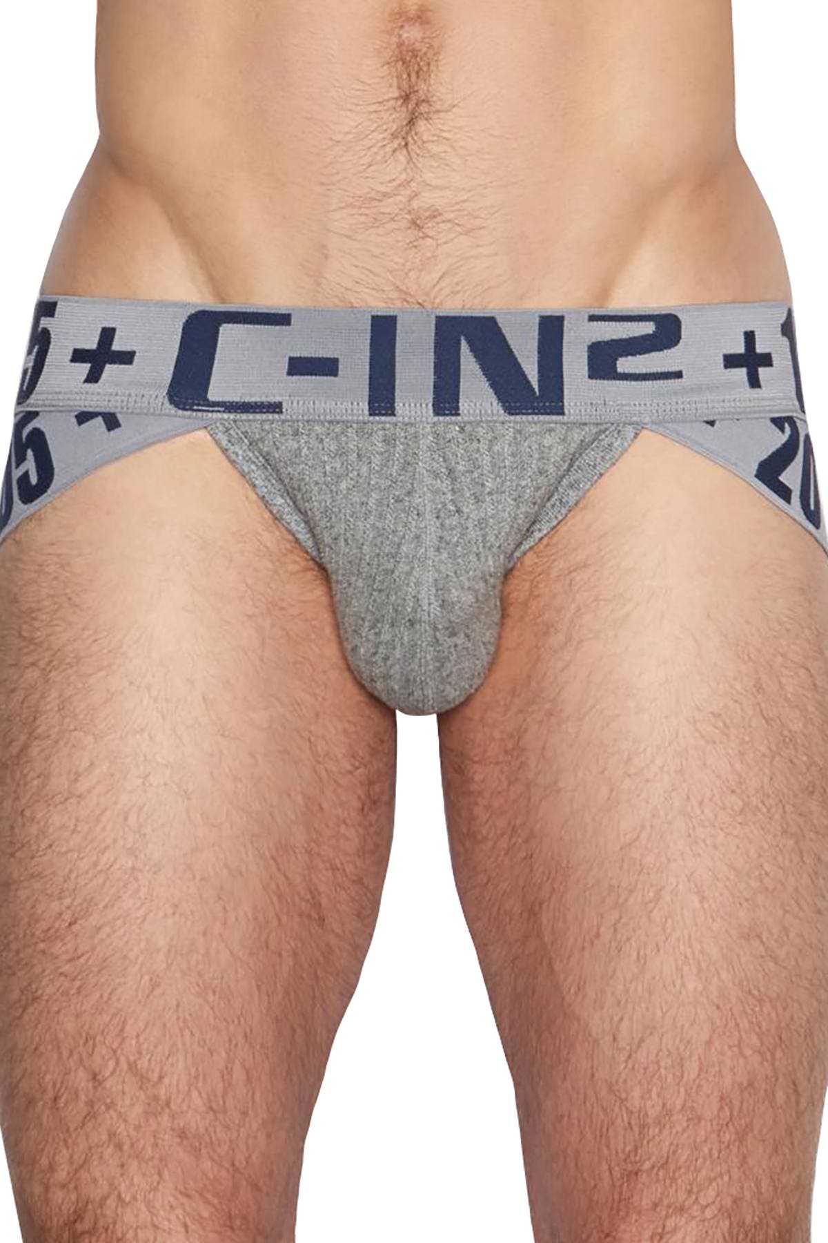 C-IN2 Dog Tag Grey H+A+R+D Hustle Brief