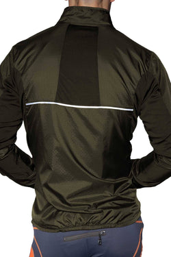 C-IN2 Grey/Green Grip Athletic Zip Jacket thumbnail 3