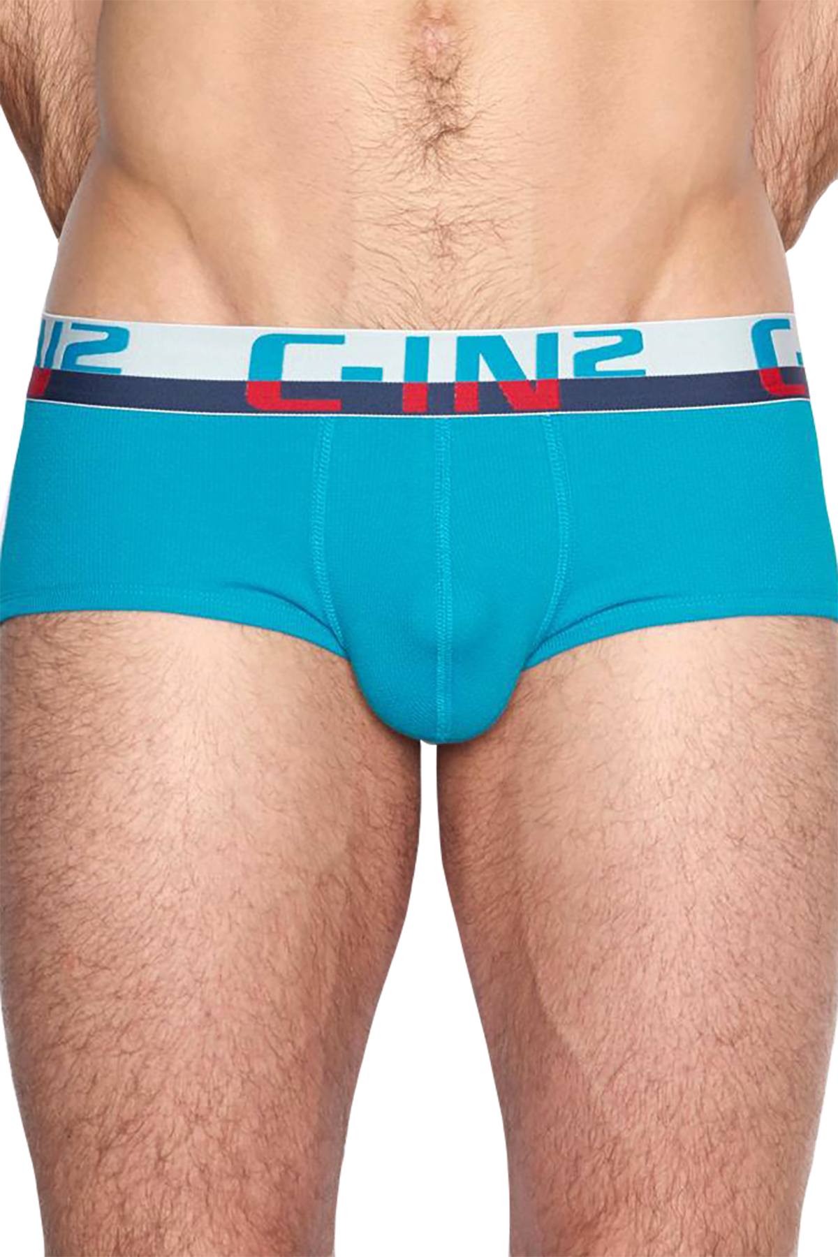 C-IN2 Ocean Drive Blue Mid Rise C-Theory Punt Brief