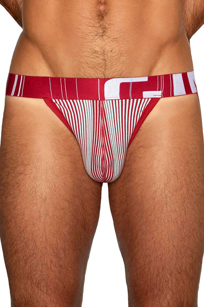 C-IN2 Rhubarb-Red Spectrum Jockstrap
