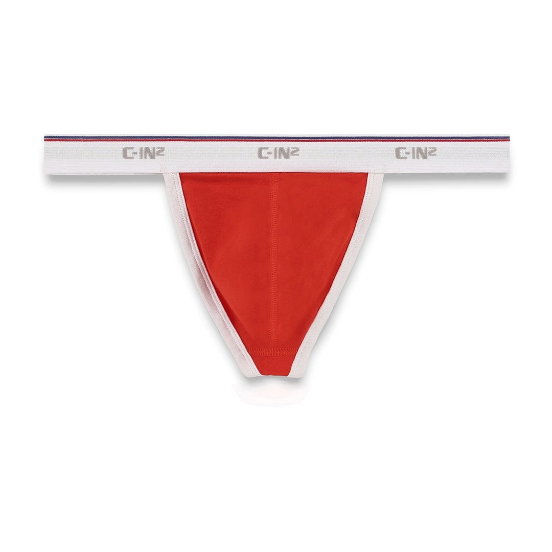 C-IN2 Riley Red Throwback Thong