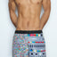 C-IN2 Screen-Test Printed Woven Swim Short