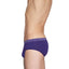 C-IN2 Tanager-Teal/Purple-Label Slash Mid-Rise Brief 2-Pack