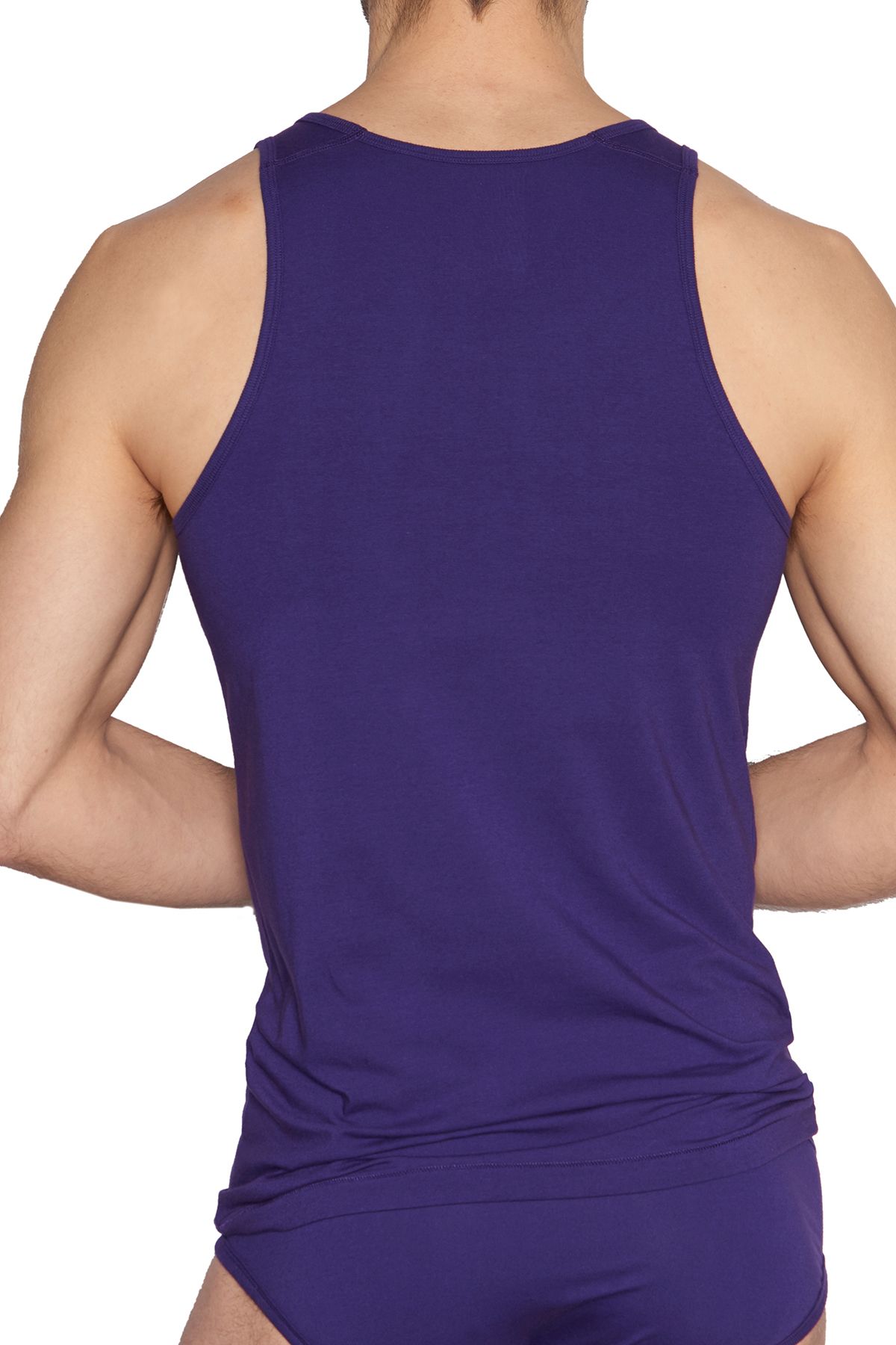 C-IN2 Tanager-Teal/Purple-Label Stretch Tank 2-Pack