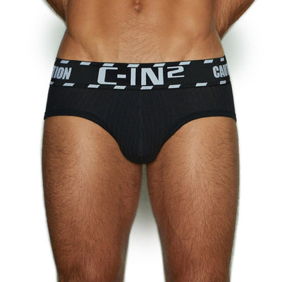 C-IN2 Tom Navy Caution Low Rise Brief