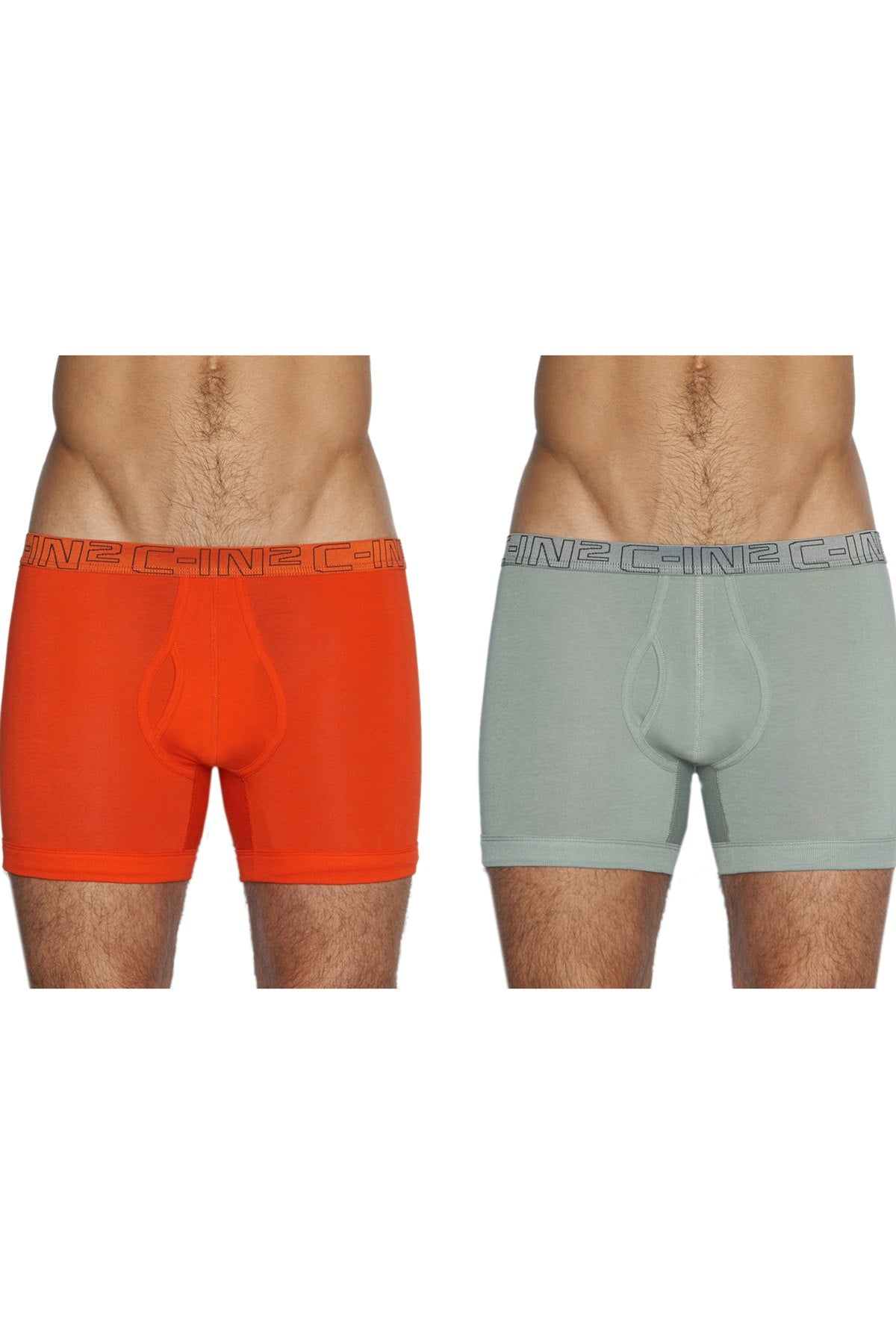 C-IN2 Wild-Fire/Chain-Grey Boxer Brief 2-Pack