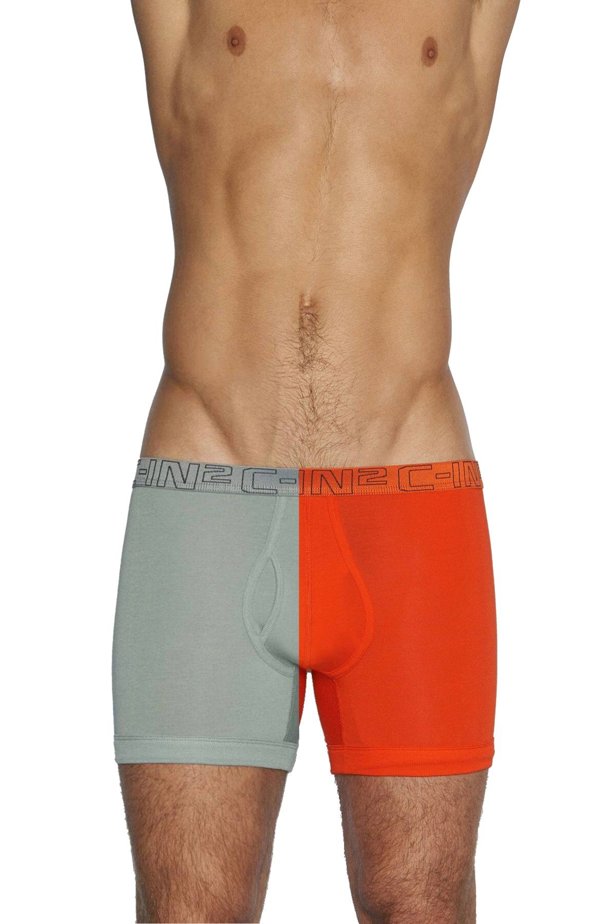 C-IN2 Wild-Fire/Chain-Grey Boxer Brief 2-Pack