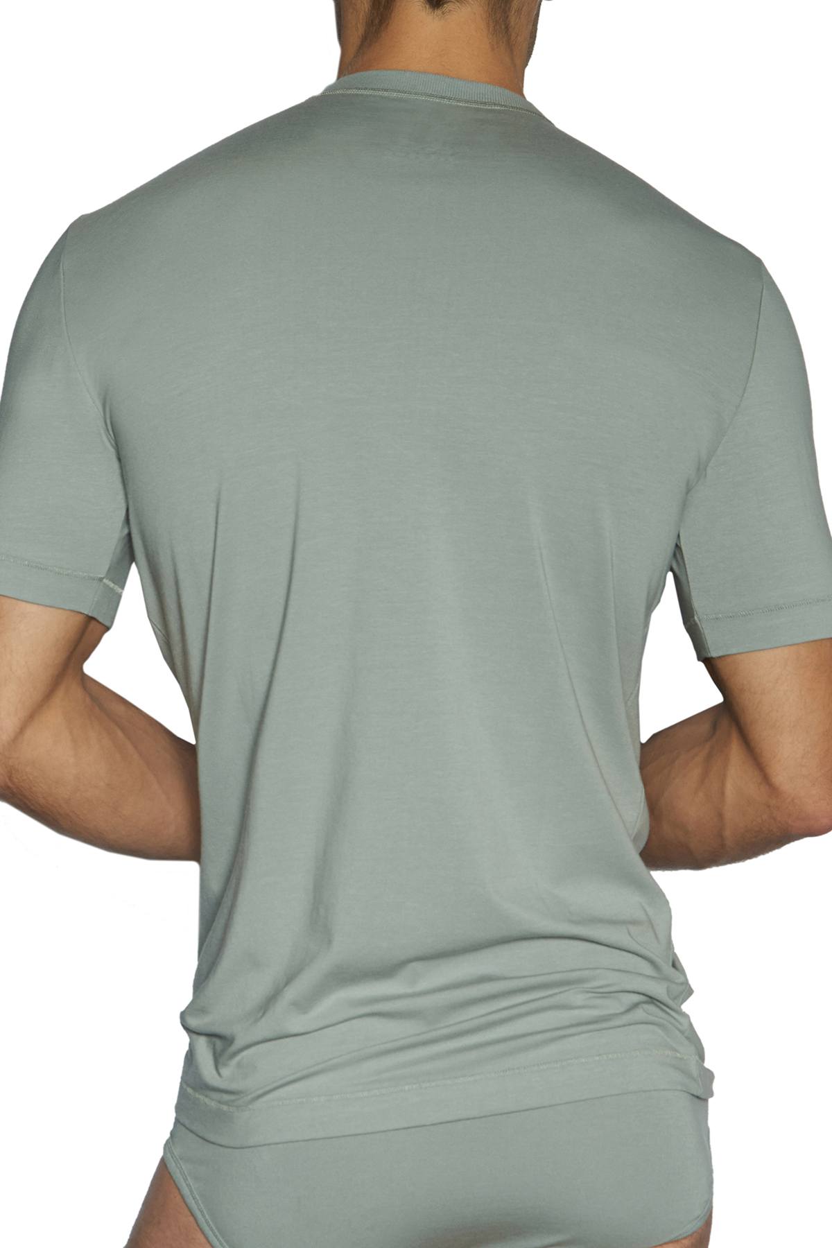 C-IN2 Wild-Fire/Chain-Grey Stretch V-Neck Tee 2-Pack