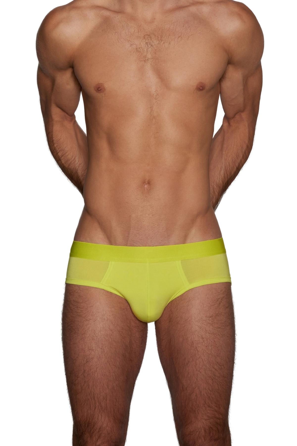 C-IN2 Yellow Minimal Low Rise Brief