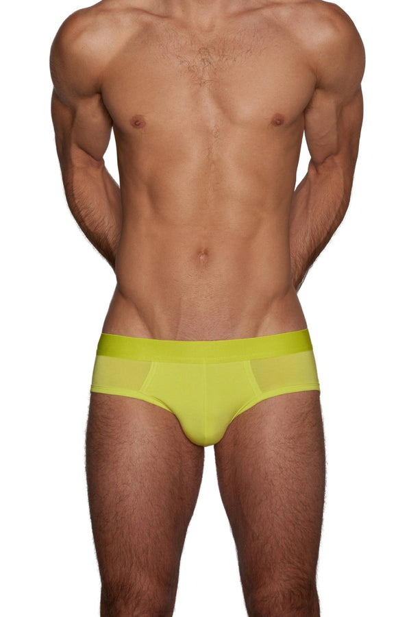 C-IN2 Yellow Minimal Low Rise Brief
