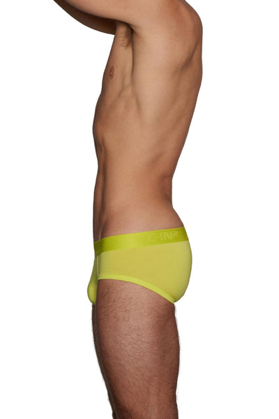 C-IN2 Yellow Minimal Low Rise Brief