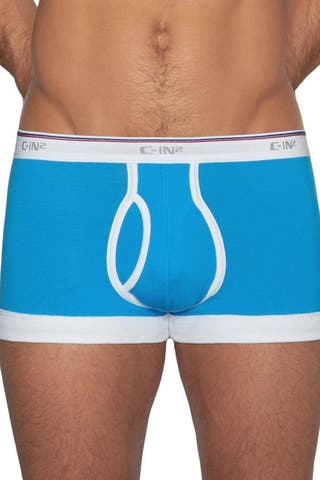 C-IN2 pretender Blue Throwback Cotton Trunk