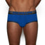 C-N2 deep Ocean Blue Grip Mesh Mid Rise Brief